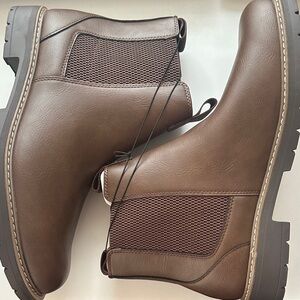 Portland Leather Dark Brown Men's Boots